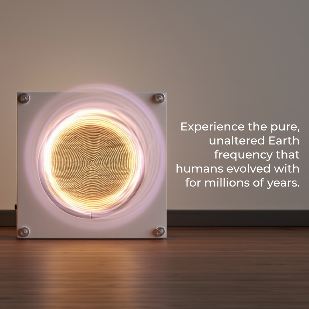 Portable frequency device for natural balance and calm – anytime, anywhere